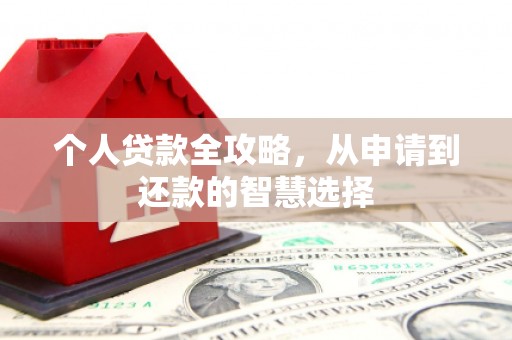 屏边个人贷款全攻略，从申请到还款的智慧选择