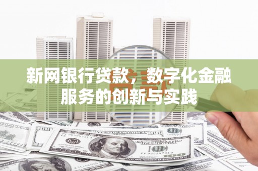 屏边新网银行贷款，数字化金融服务的创新与实践