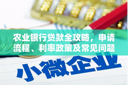 屏边农业银行贷款全攻略，申请流程、利率政策及常见问题解析