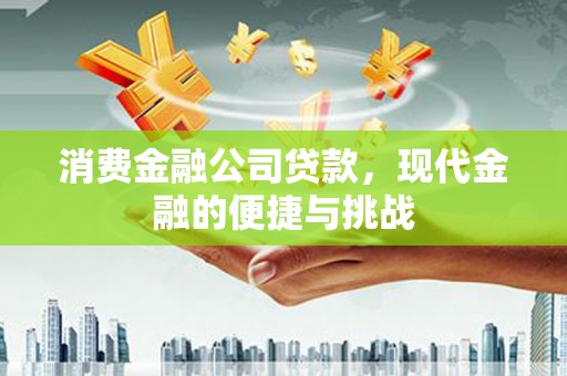 屏边消费金融公司贷款，现代金融的便捷与挑战