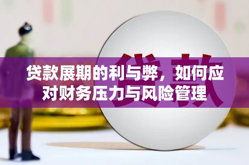 屏边贷款展期的利与弊，如何应对财务压力与风险管理
