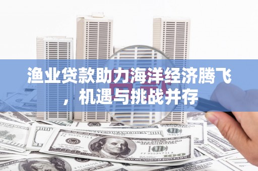 屏边渔业贷款助力海洋经济腾飞，机遇与挑战并存