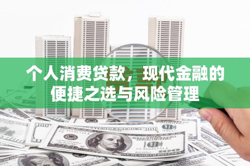 屏边个人消费贷款，现代金融的便捷之选与风险管理