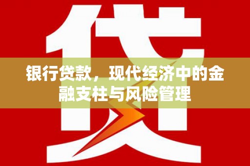 屏边银行贷款，现代经济中的金融支柱与风险管理