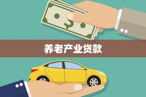 屏边养老产业贷款