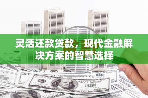 屏边灵活还款贷款，现代金融解决方案的智慧选择