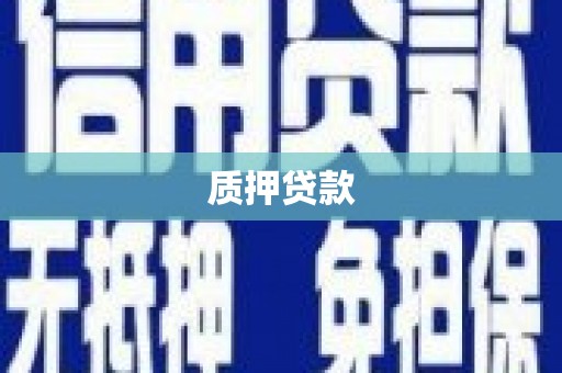 屏边质押贷款