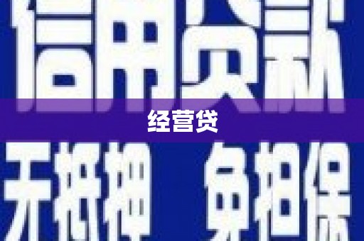屏边经营贷