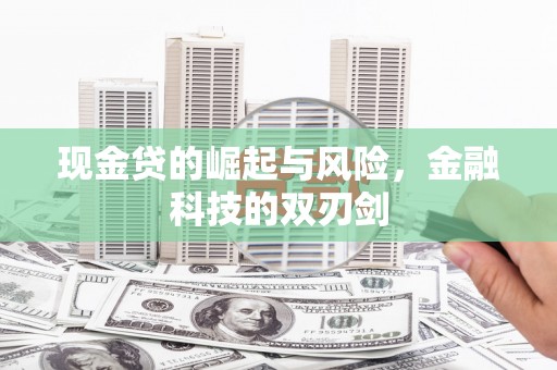 屏边现金贷的崛起与风险，金融科技的双刃剑