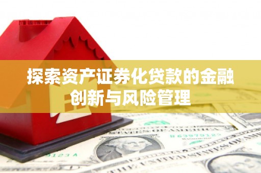 屏边探索资产证券化贷款的金融创新与风险管理