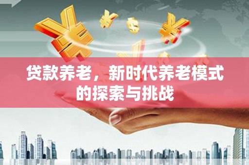 屏边贷款养老，新时代养老模式的探索与挑战