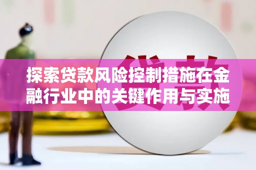 屏边探索贷款风险控制措施在金融行业中的关键作用与实施策略