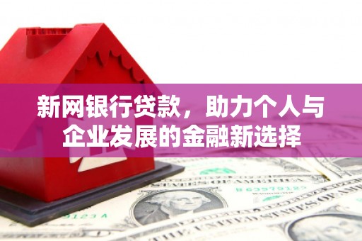 屏边新网银行贷款，助力个人与企业发展的金融新选择