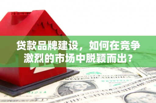 屏边贷款品牌建设，如何在竞争激烈的市场中脱颖而出？