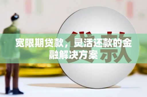 屏边宽限期贷款，灵活还款的金融解决方案