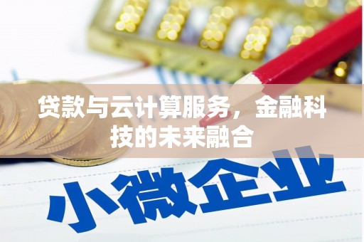 屏边贷款与云计算服务，金融科技的未来融合