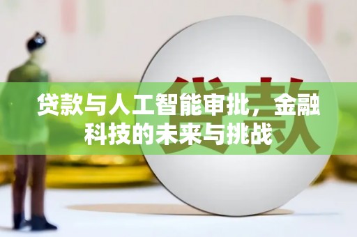 屏边贷款与人工智能审批，金融科技的未来与挑战