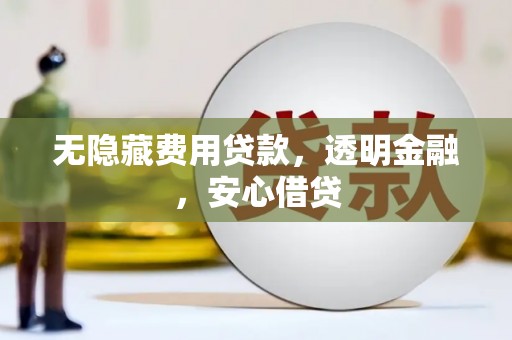 屏边无隐藏费用贷款，透明金融，安心借贷