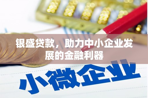 屏边银盛贷款，助力中小企业发展的金融利器