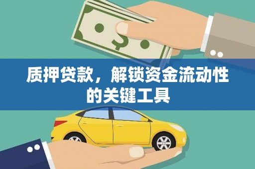 屏边质押贷款，解锁资金流动性的关键工具