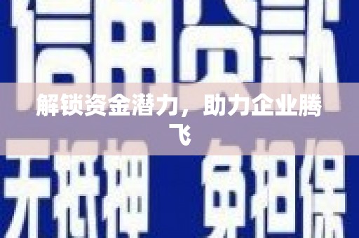 屏边解锁资金潜力，助力企业腾飞
