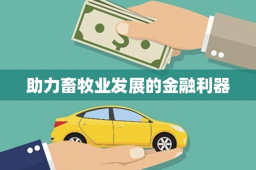 屏边助力畜牧业发展的金融利器